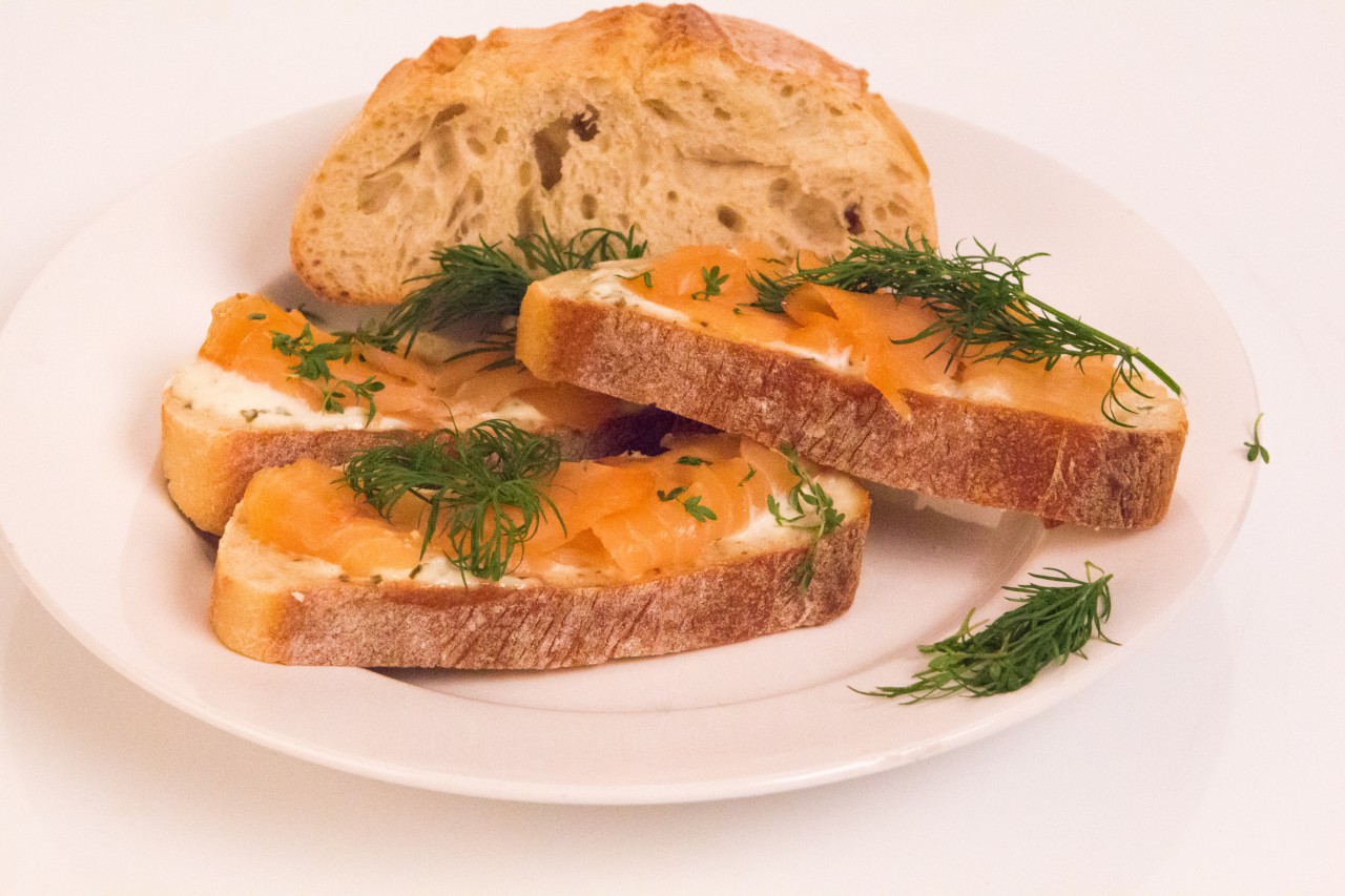 lachsbrot