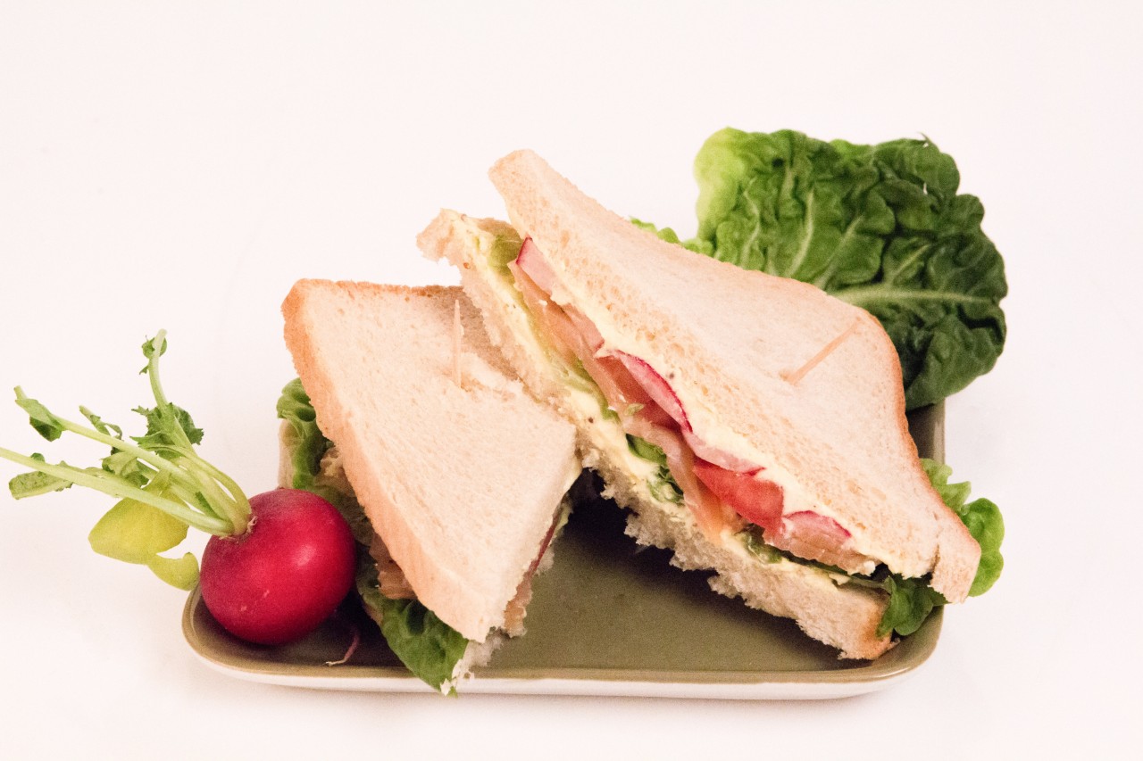 Meerrettich-Sandwich