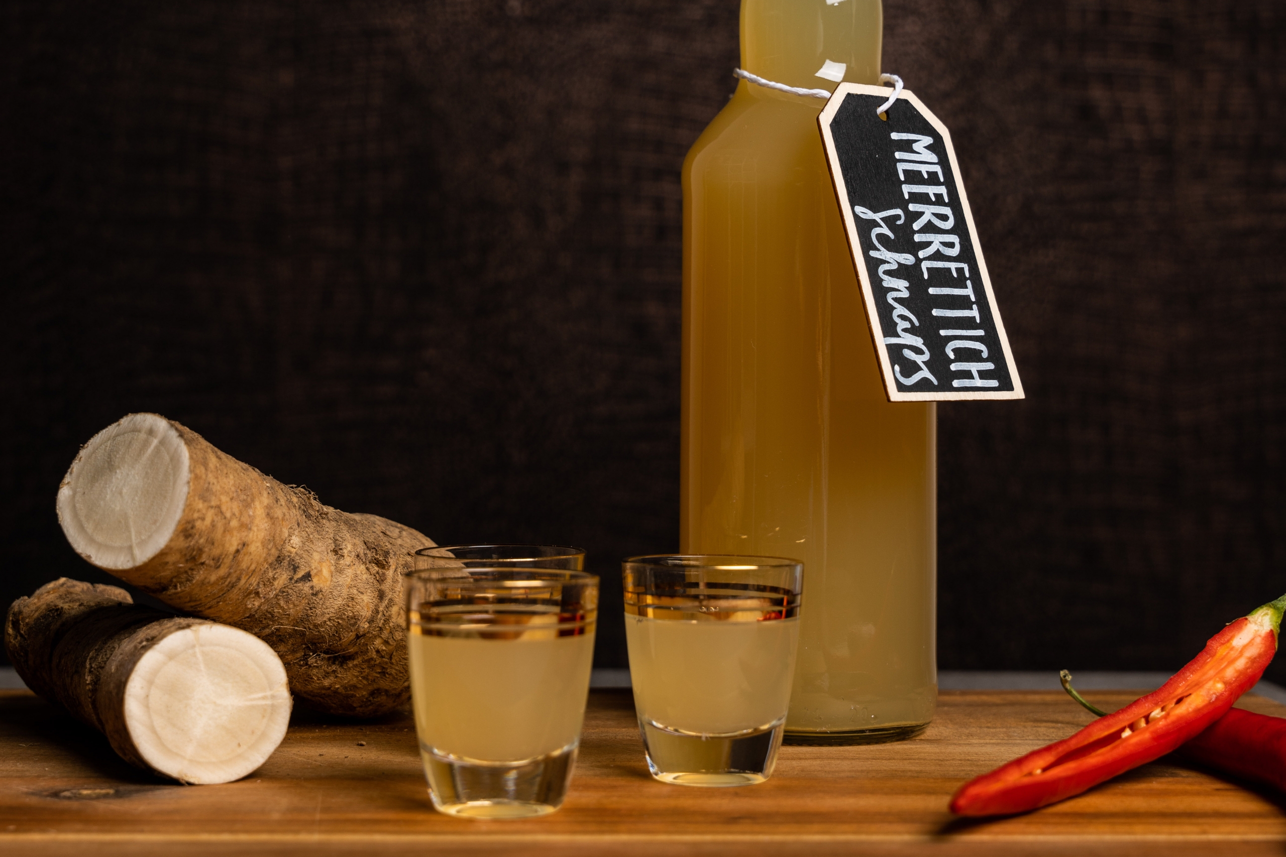 Meerrettich-Schnaps