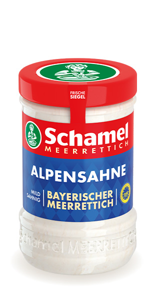 SCHAMEL ALPENSAHNE MEERRETTICH Glas 135g